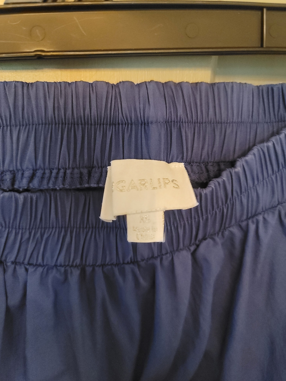 Sugarlips 100% Cotton Blue Tiered Maxi Skirt - Picture 2 of 3